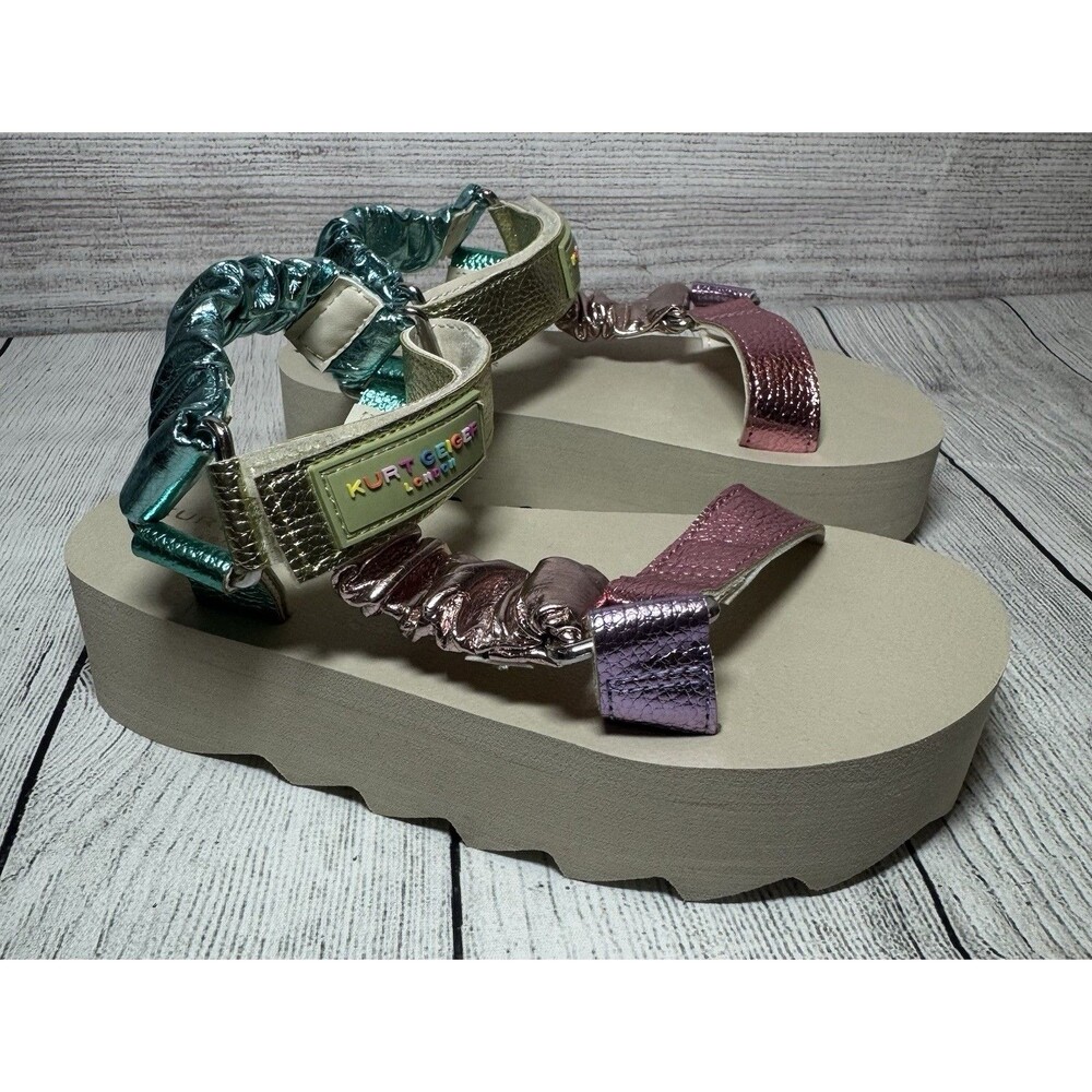 Kurt Geiger London Girls Mini Orion Sandals Sz 30/12